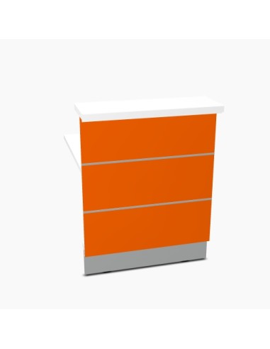 Elément linéaire L. 84,4 X p. 91,7 X h. 110,5cm - VALDE - MDD - LA09L