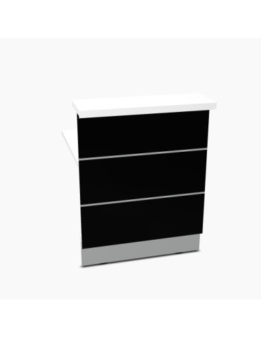 Elément linéaire L. 84,4 X p. 91,7 X h. 110,5cm - VALDE - MDD - LA09L