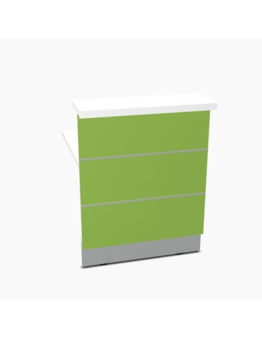 Elément linéaire L. 84,4 X p. 91,7 X h. 110,5cm - VALDE - MDD - LA09L