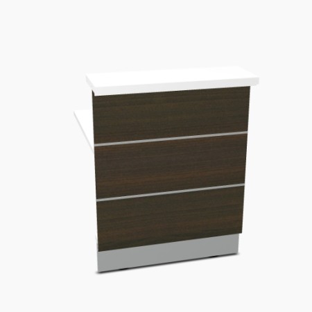 Elément linéaire L. 84,4 X p. 91,7 X h. 110,5cm - VALDE - MDD - LA09L