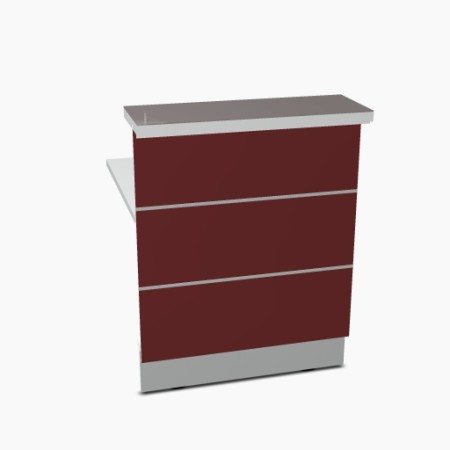 Elément linéaire L. 84,4 X p. 91,7 X h. 110,5cm - VALDE - MDD - LA09L