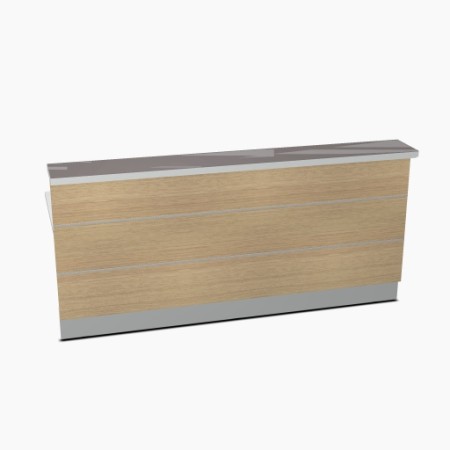 Elément linéaire L. 229 X p. 91,7 X h. 110,5cm - VALDE - MDD - LAP23L