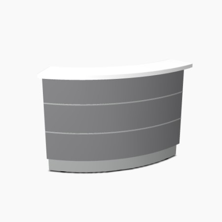 Angle 60° intérieur L. 160 x P. 91,7 x H. 110,5cm - VALDE - MDD - LAV64L