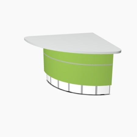 Angle partie basse 90° L. 148,5 x P. 110,9 x H. 74cm - VALDE - MDD - LAV68L