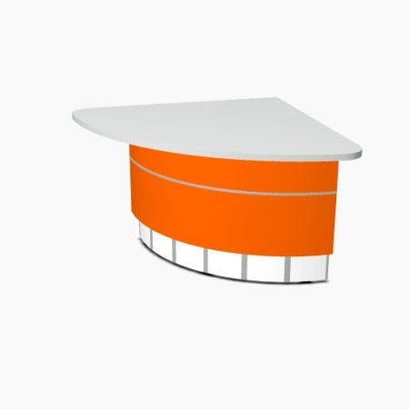 Angle partie basse 90° L. 148,5 x P. 110,9 x H. 74cm - VALDE - MDD - LAV68L