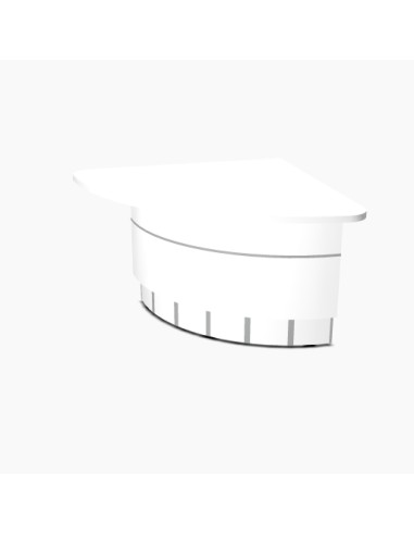 Angle partie basse 90° L. 148,5 x P. 110,9 x H. 74cm - VALDE - MDD - LAV68L