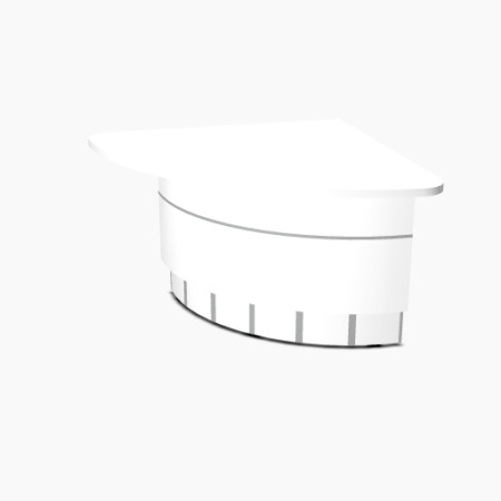 Angle partie basse 90° L. 148,5 x P. 110,9 x H. 74cm - VALDE - MDD - LAV68L