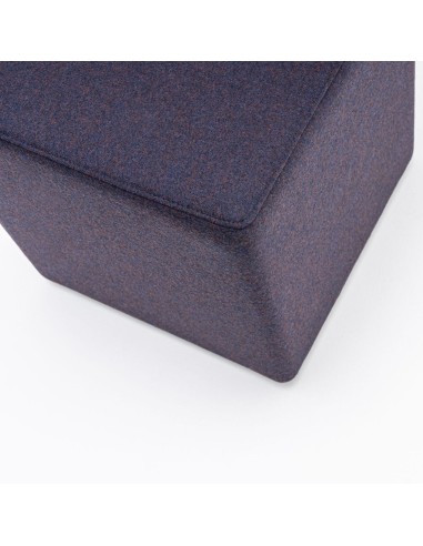 Pouf carré sur roulettes - Mix 