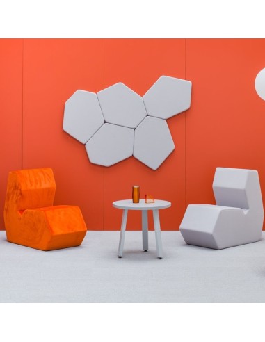 Panneau acoustique design mural - épaisseur 21mm - BWP1