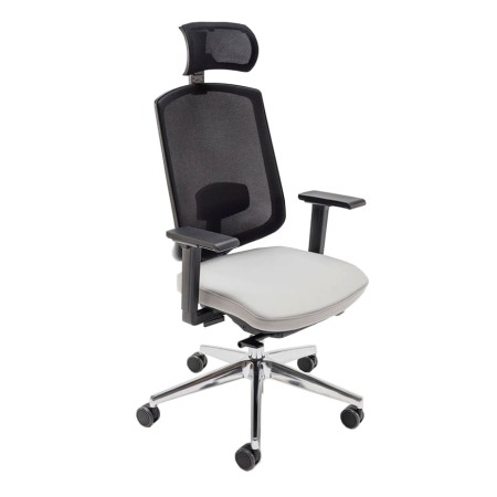 Chaise de bureau professionnelle avec têtière 100% réglable - Sava