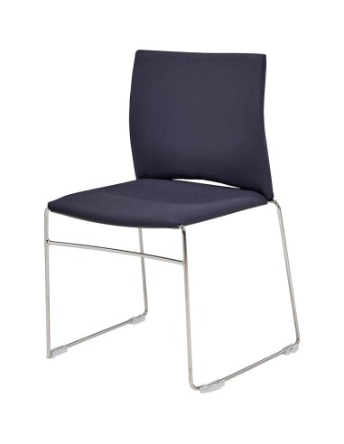 Chaise en tissu empilable design - Jill - 3682 - Sitek