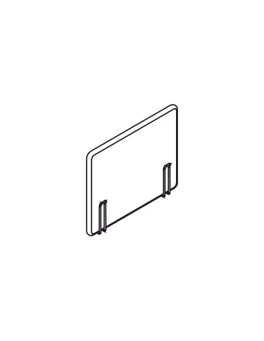 Séparation latérale de bureau L. 70 x H. 65cm - ZUS90