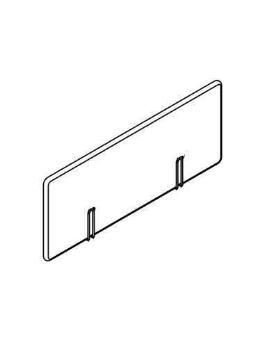 Cloison latérale bench L. 140 x H. 65cm - ZUS41 - MDD