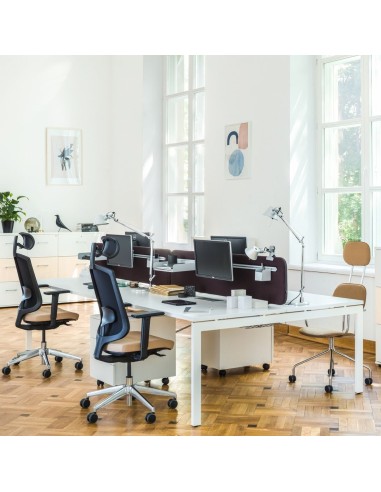 Cloison aoustique pour bureau L. 140cm - ZUS54