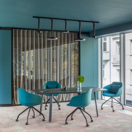 Table tonneau L. 200 x P. 100/80 x H. 74cm 2