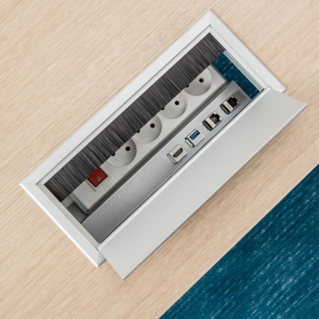 Gestion des câbles - top access avec connectique