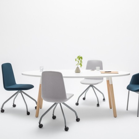 Table ovale L. 200 x 100 x 74cm