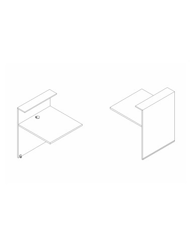 Elément linéaire L. 80 x P. 81,8 H. 109cm