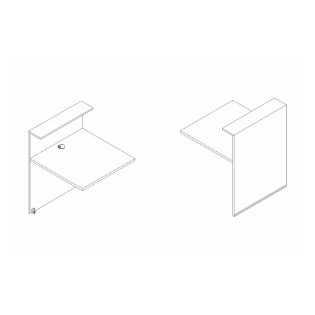 Elément linéaire L. 80 x P. 81,8 H. 109cm