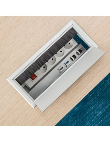 Possibilité de différentes prises dans la mediabox