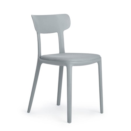 Mobilier durable Canova – chaise avec rembourrage tissu recyclé