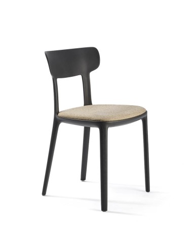 Chaise en matières recyclées – confort tissu et design Canova