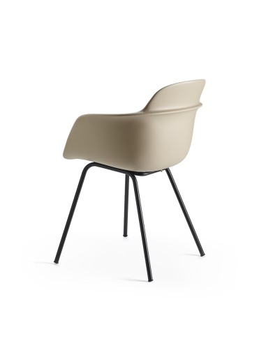 Chaise hybride avec coque rigide et assise moelleuse – Sicla