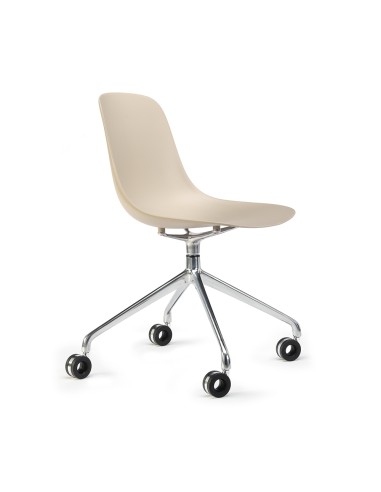 Siège pivotant Pure Loop Mono avec coque plastique