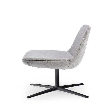 Fauteuil design lounge pivtoant - Pure Loop Lounge - 5031-LNLT - Infiniti Design