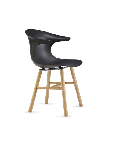 chaise élégante au style rétro-chic