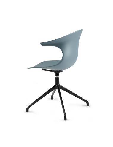 chaise pivotante pour espace collaboratif Loop Mono de côté