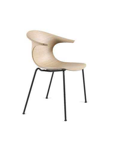 Chaise coque bois design courbé et tendance - Loop 3D Wood 