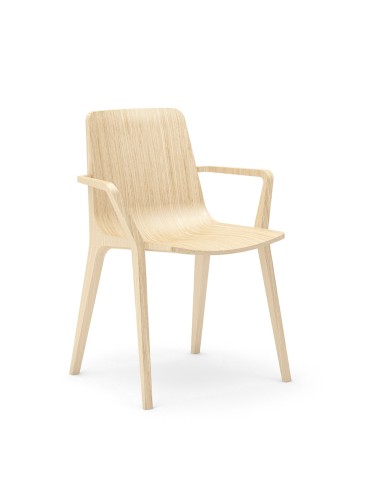 Chaise scandinave moderne - modèle Seame avec accoudoirs 
