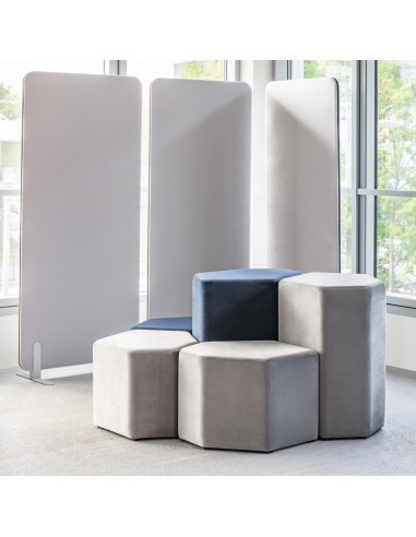 Séparation de bureau L. 79 x H. 125c - ZW792