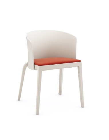 Chaises BI - moderne avec assise rembourrée