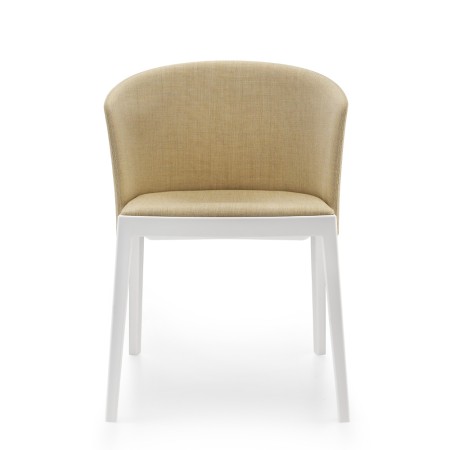 Chaise modèle BI moderne avec assise et dossier rembourrés - professionnel