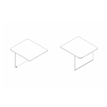 Module d'angle L. 81,8 x P. 81,8 x H. 109cm