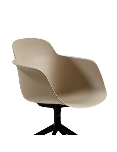 Chaise ergonomique avec base roulante pour bureau – Sicla