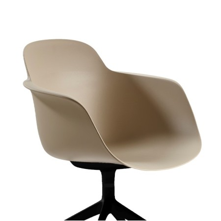 Chaise ergonomique avec base roulante pour bureau – Sicla