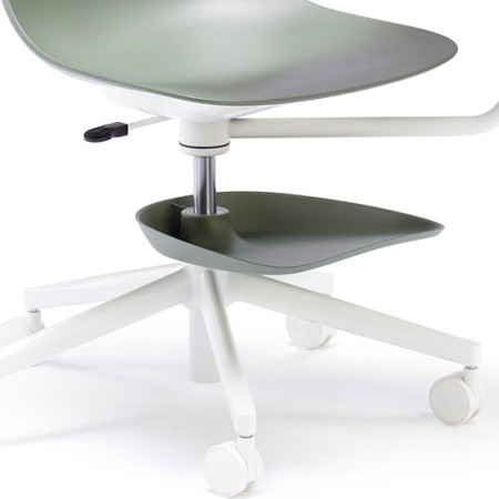 Chaise de conférence avec tablette intégrée rangement et écriture Pure Loop Edu