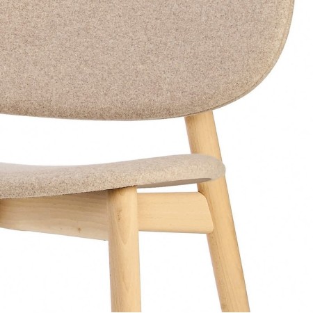 Tissu de la Chaise pour visiteurs en tissu - Harmo Relax