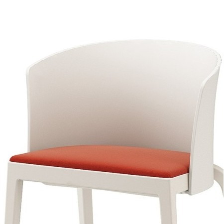 Assise rembourrée de la chaise BI