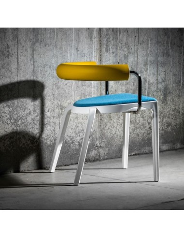 Chaise colorée contemporaine confortable - BI 20s