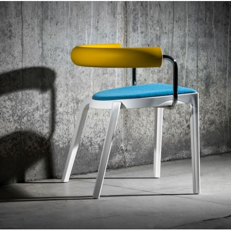 Chaise colorée contemporaine confortable - BI 20s