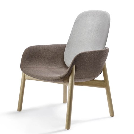 Chaise fauteuil dossier haut et courbé confort optimal - salle d'attente, travail - PEB