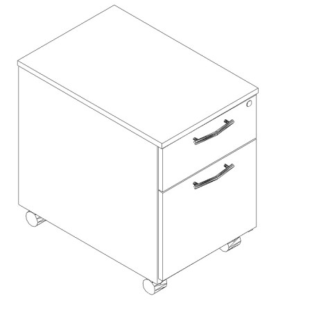 Caisson dossiers suspendus - KKT12 - MDD