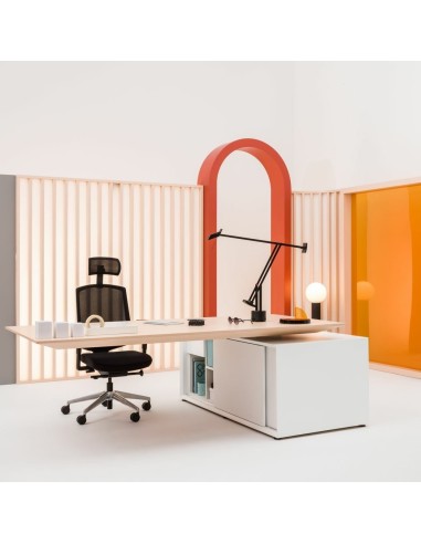 Bureau de direction assis-debout électrique - Gravity - GAV1L - MDD