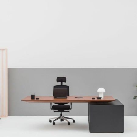 Bureau de direction assis-debout électrique - Gravity - GAV1L - MDD