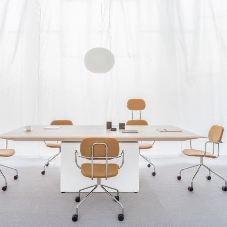 Table conférence assis-debout design - Gravity - GAV5 - MDD