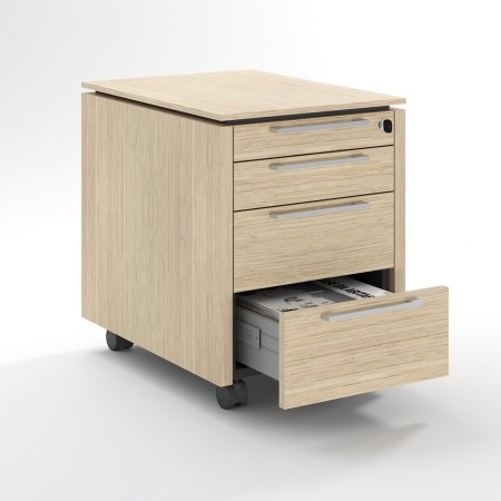 Meuble sur roulettes 3 tiroirs 2